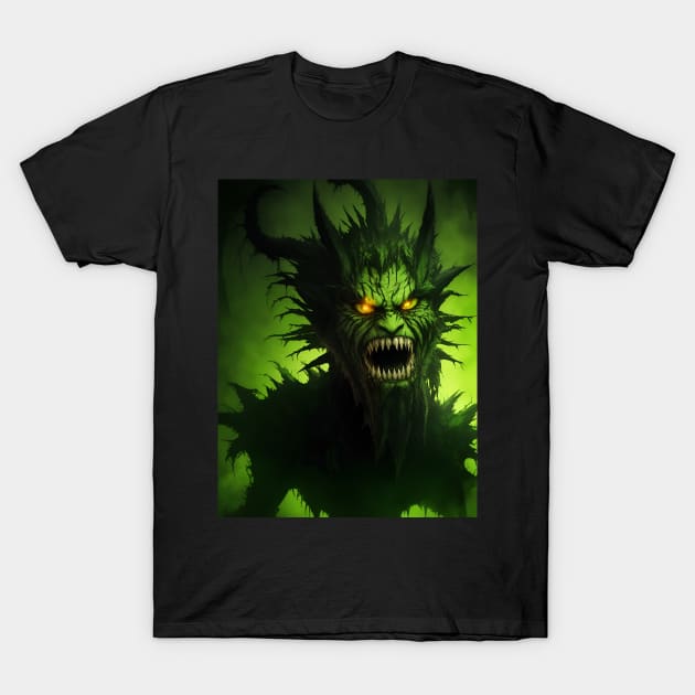 Halloween Nightmare Monster T-Shirt by koolteas